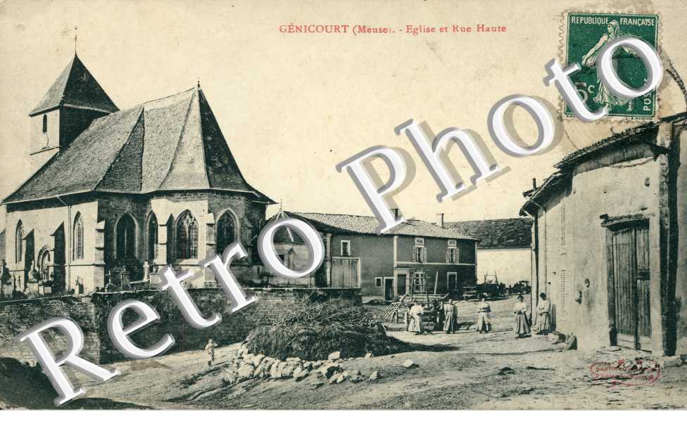 Eglise et Rue Haute