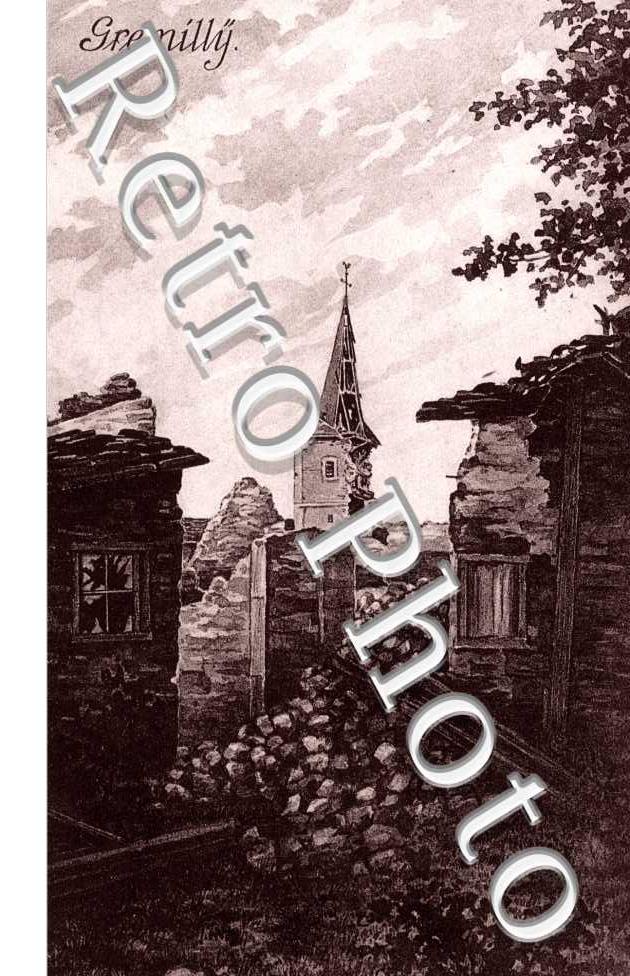 (village en ruines)