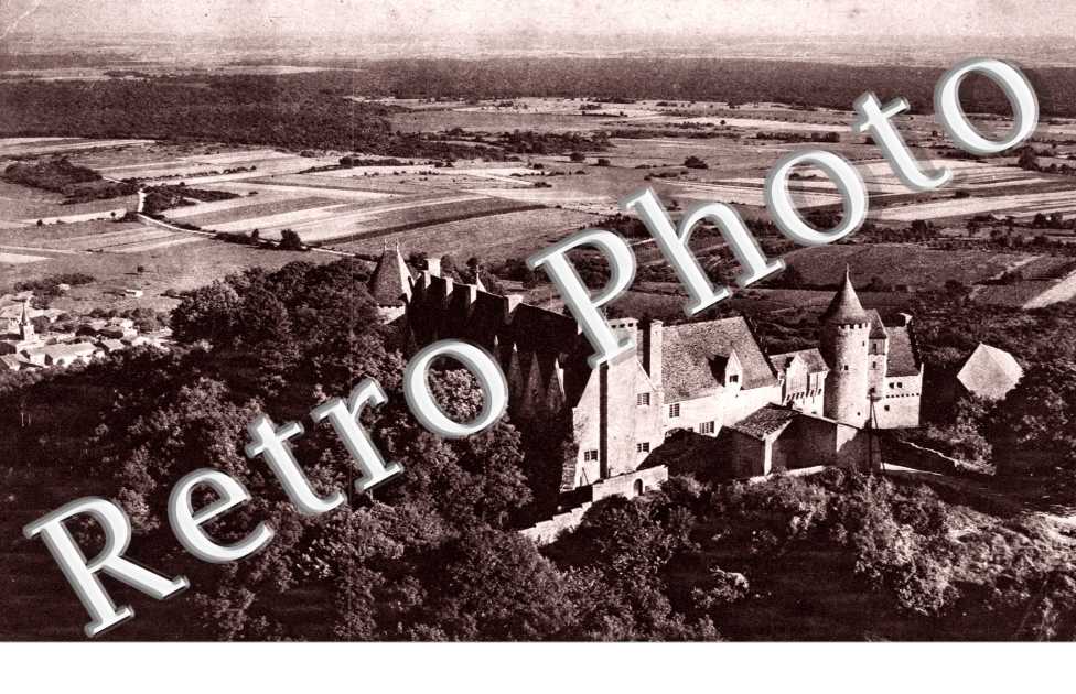 vue aerienne du chateau