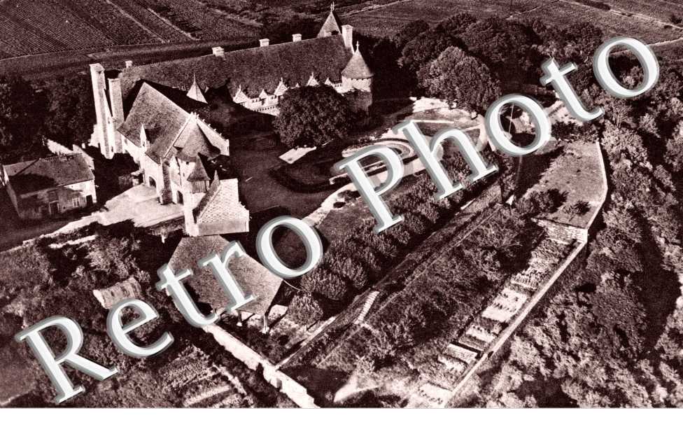 vue aerienne du chateau