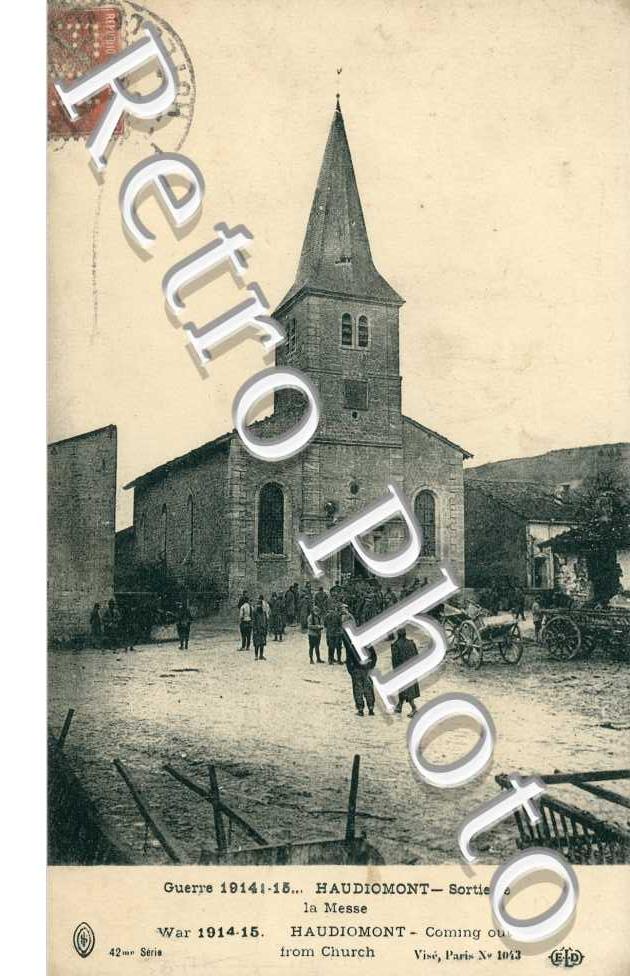 Sortie de la messe