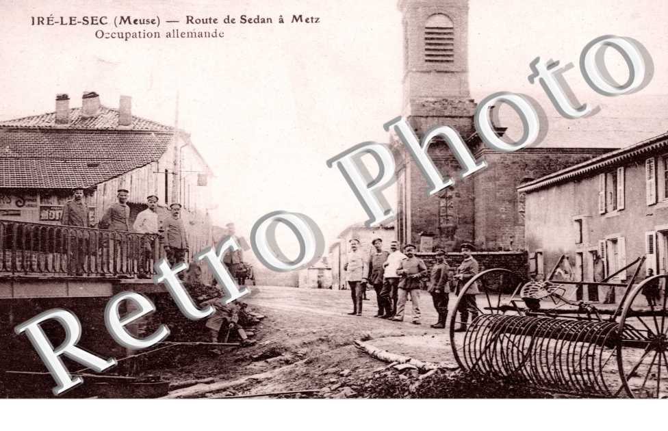 Route de Sedan occupation allemande