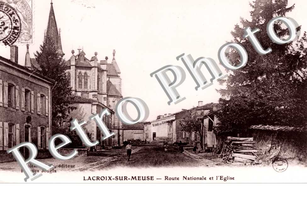 Route nationale et eglise
