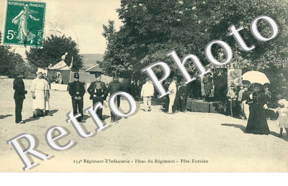 154eme Regiment d'Infanterie Fete du regiment fete foraine