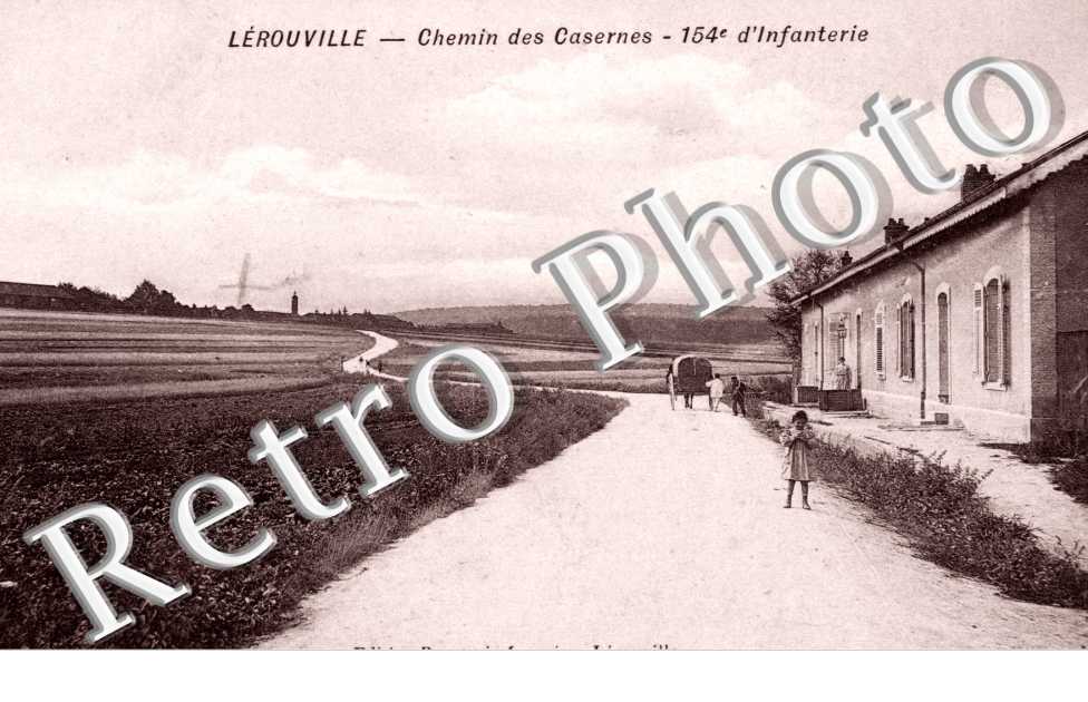 Chemin des Casernes, 154 eme d'Infanterie