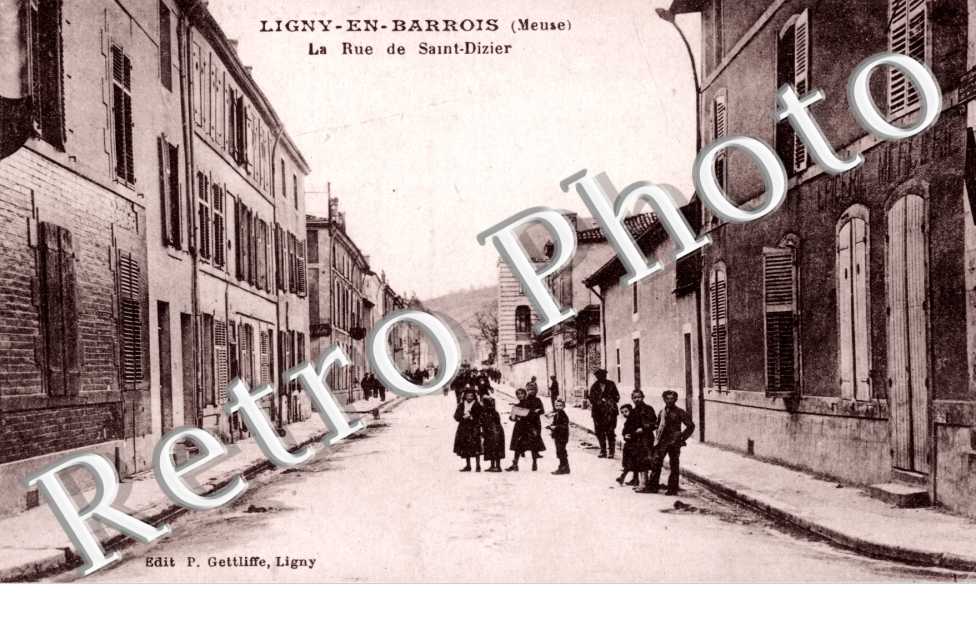 Ligny-en-Barrois, la Rue de Saint-Dizier