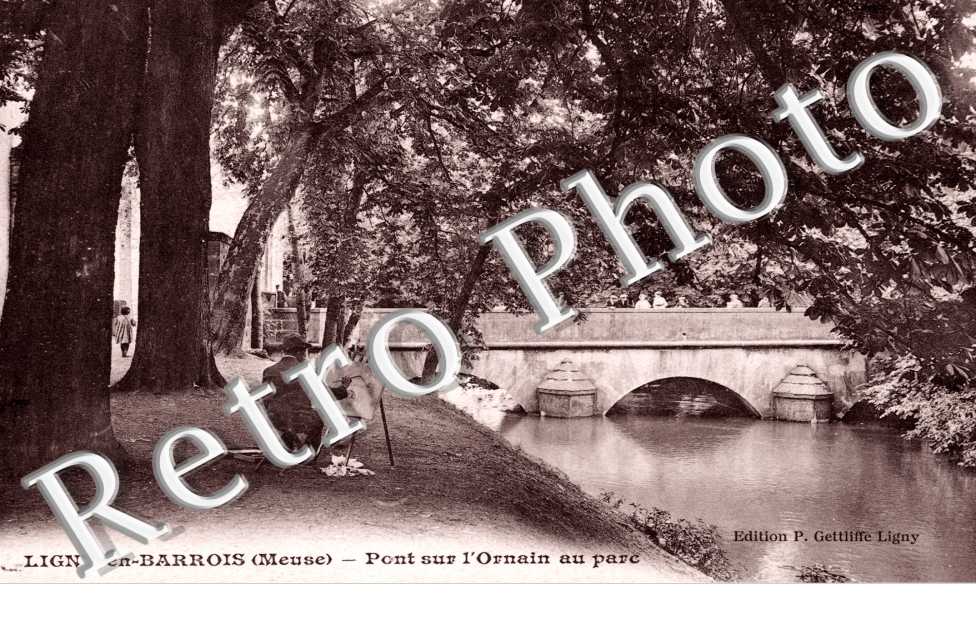 Ligny-en-Barrois, Pont sur l'Ornain au Parc