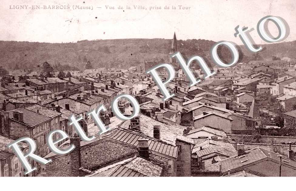 Ligny-en-Barrois, Vue de la Ville, prise de la Tour