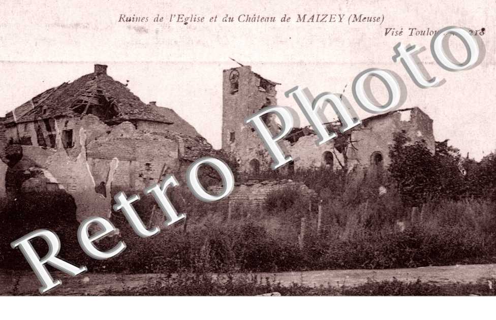 Ruines de l'eglise et du chateau