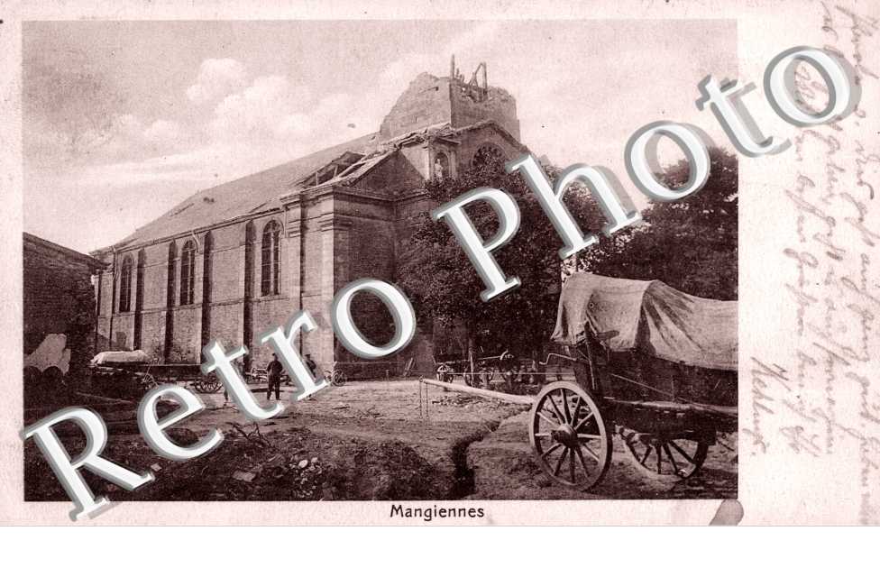 (une rue) feldpostkarte