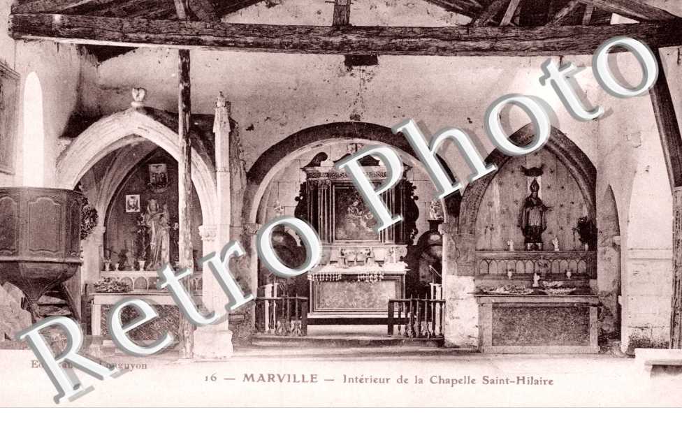 interieur de la chapelle St Hilaire