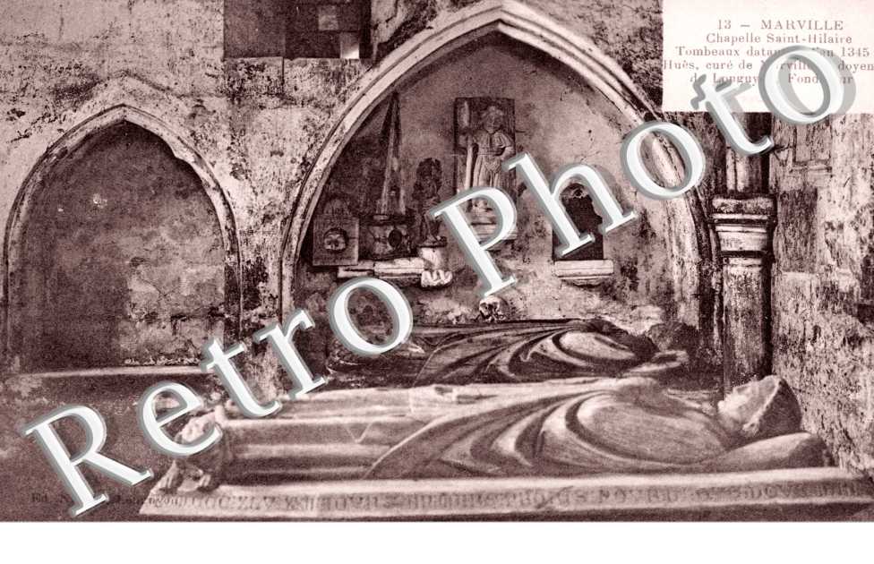 chapelle St hilaire - tombeaux
