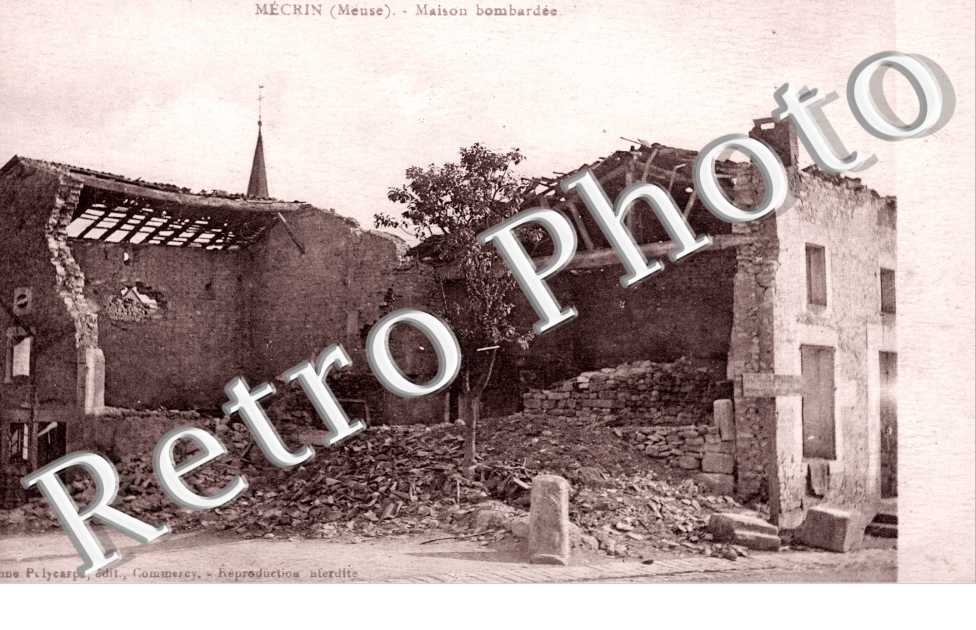 Maison bombardee