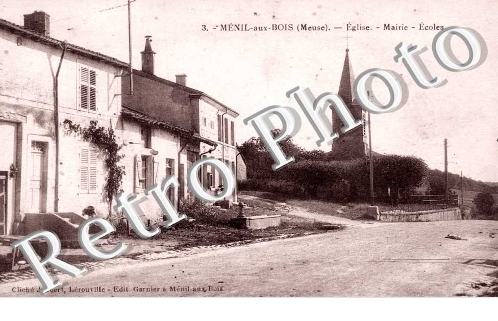Eglise - mairie - ecoles