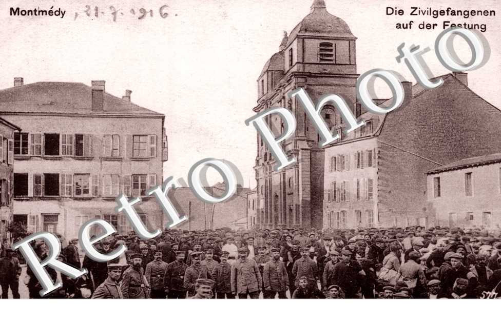 Die Zivilgefangenen auf der Festung - Feldpost
