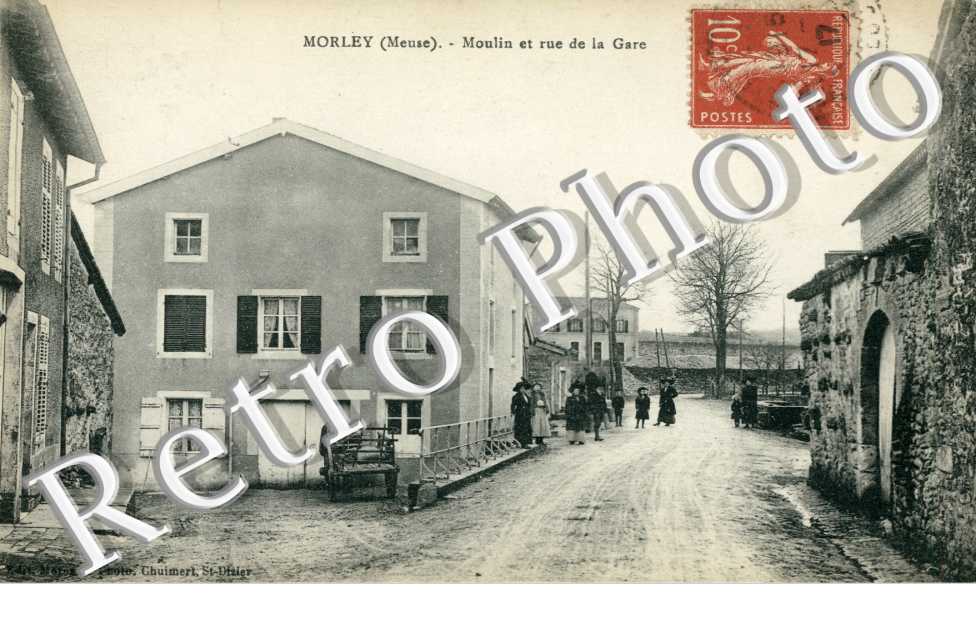 moulin et rue de la gare
