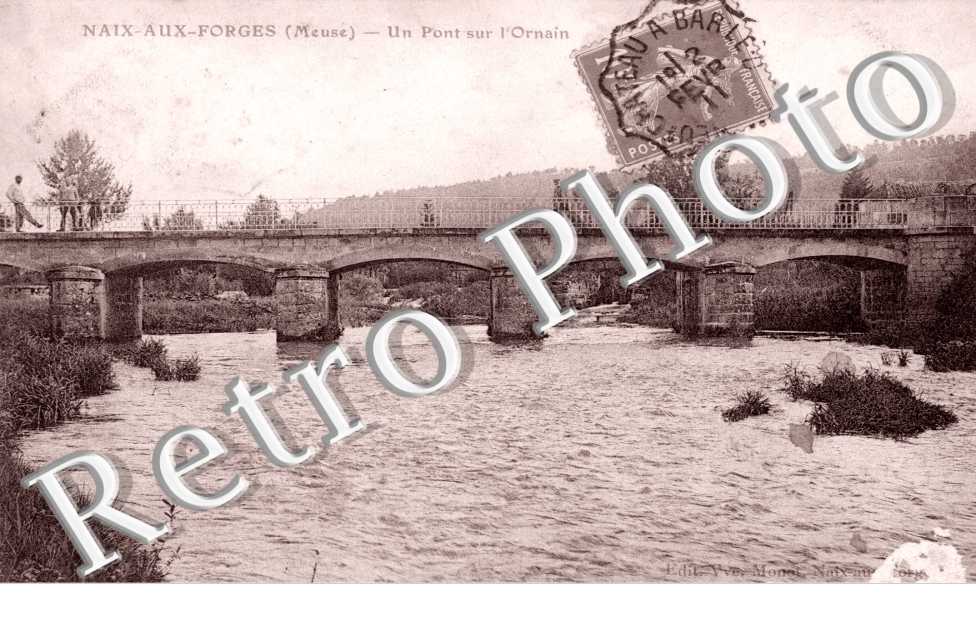 Un pont sur l'Ornain