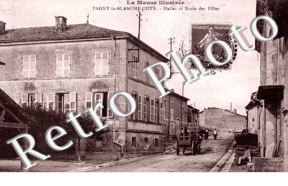 halles et ecole des filles