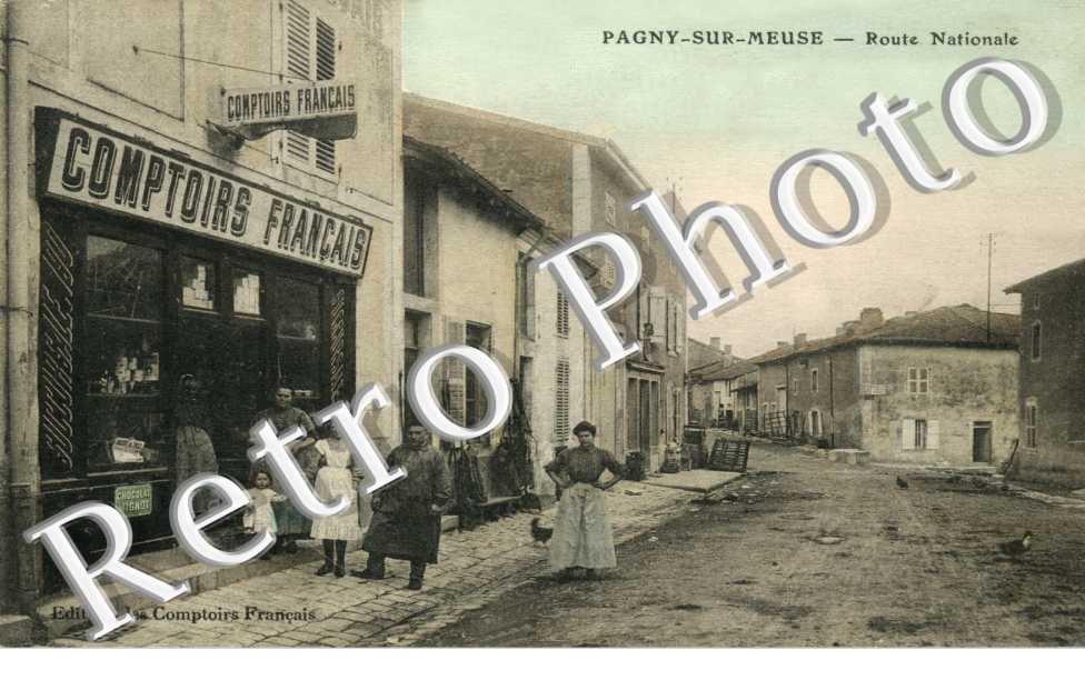 Route Nationale - facade Comptoirs Francais 