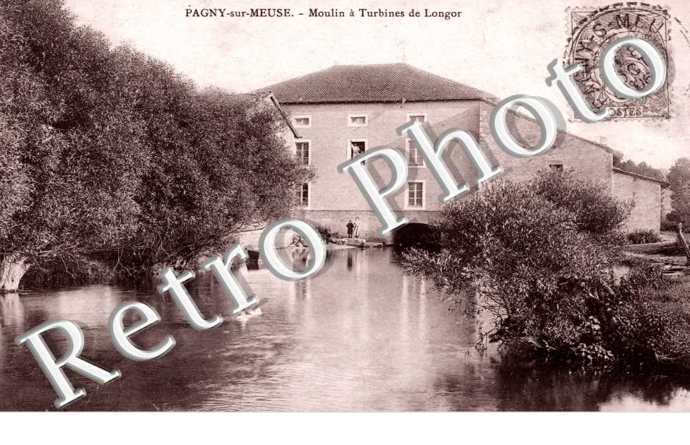 Moulin a turbines de Longor