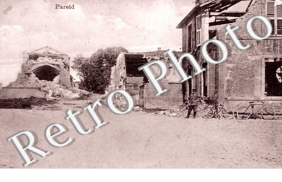 (ruines) - feldpostkarte