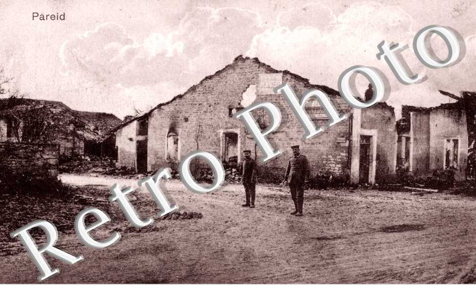 (ruines) - feldpostkarte