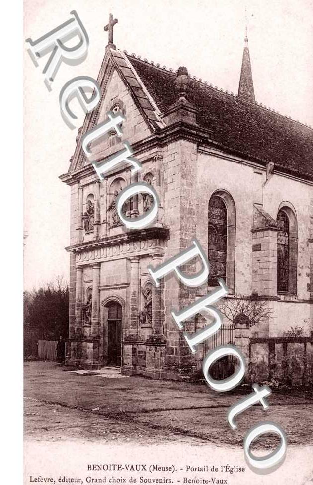 Benoite-Vaux - Portail de l'eglise