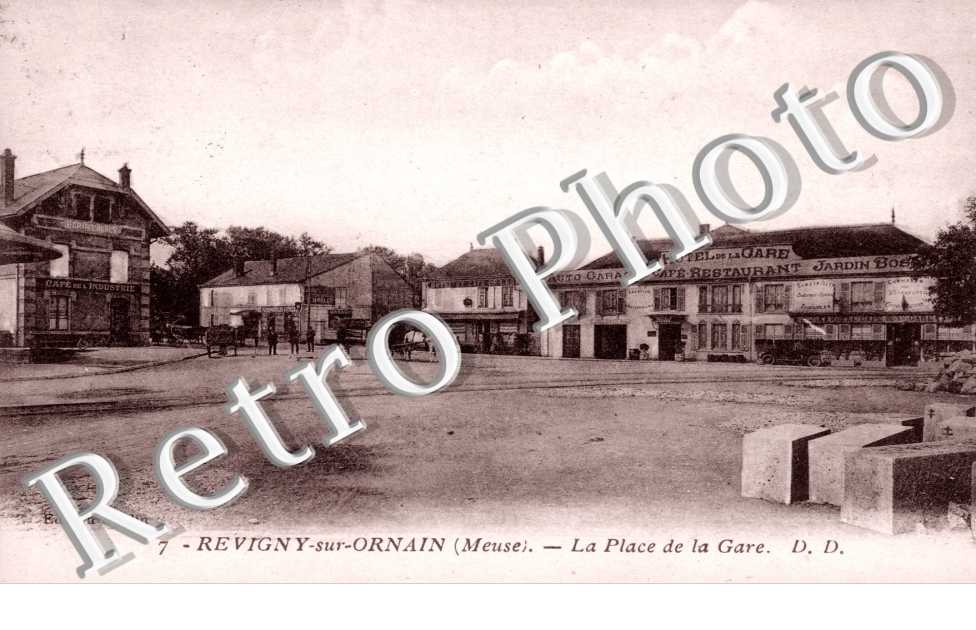 La place de la gare