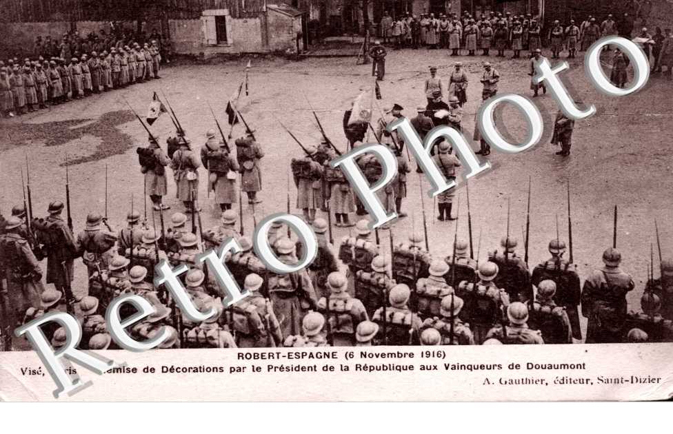 6 novembre 1916 Remise de decorations