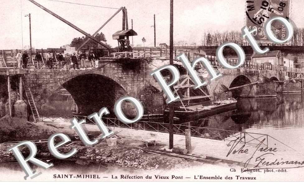 la refection du vieux pont - l'ensemble des travaux