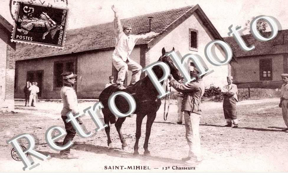 12eme Chasseurs, "Sauter debout sur un cheval, c'est un jeu d'enfant: la Preuve"