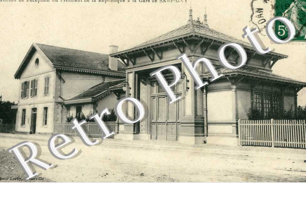 Pavillon de Reception du President de la Republique a la Gare de Sampigny