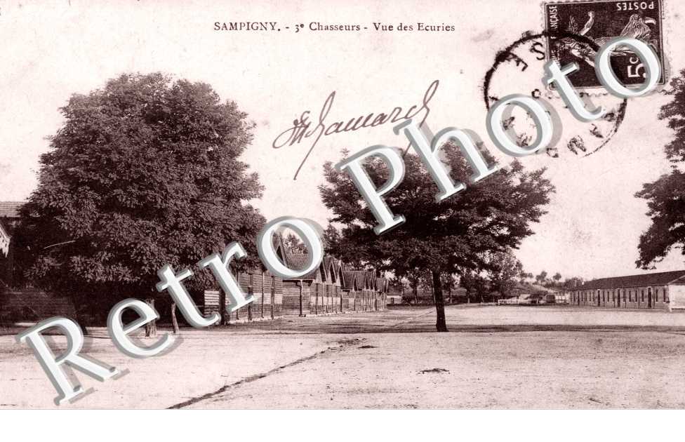 3eme Chasseurs - vue des Ecuries