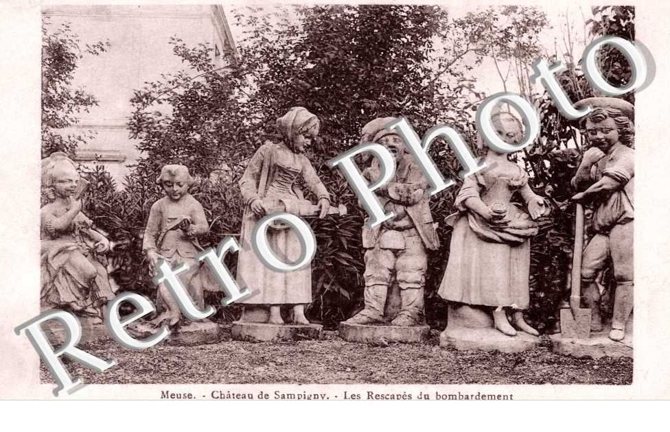 Chateau de Sampigny, les Rescapes du Bombardement