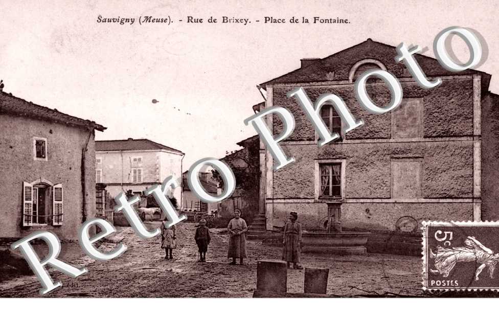 rue de Brixey, place de la Fontaine