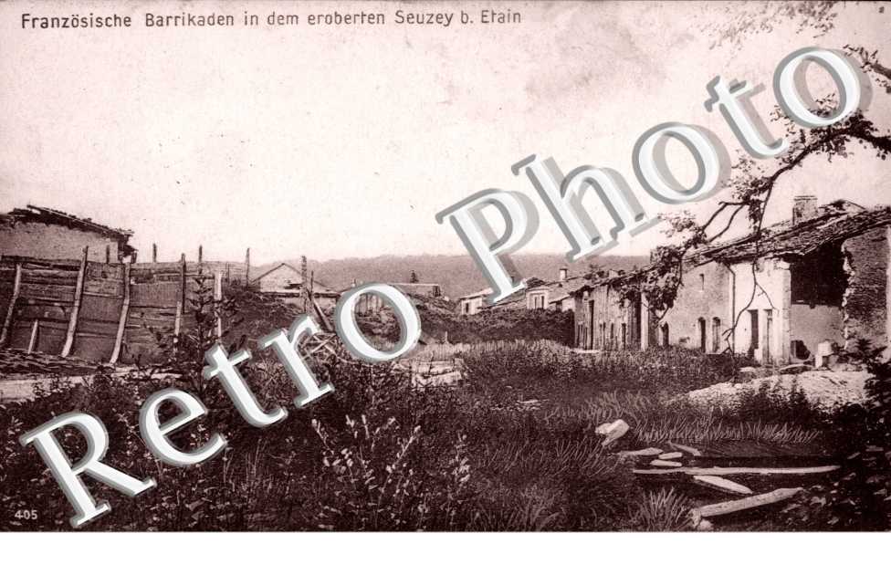 Barrikaden in dem eroberten