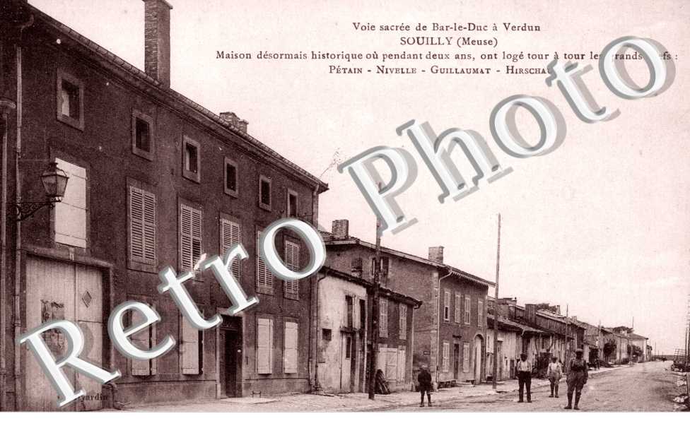 Voie sacree de Bar le Duc a Verdun