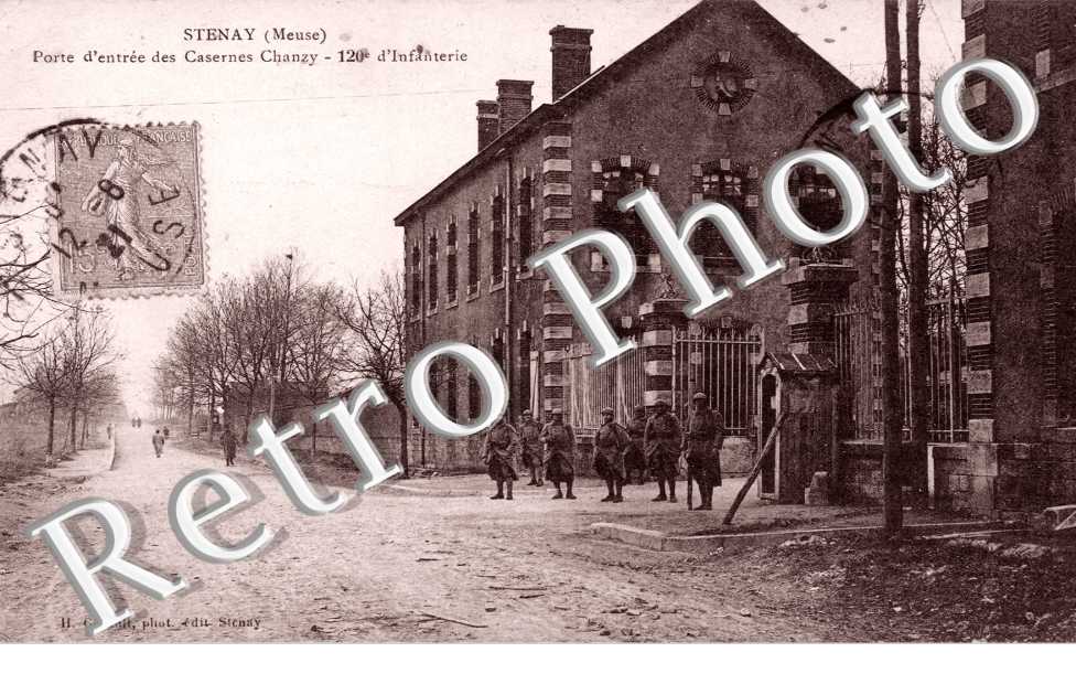 Porte d'Entree des Casernes Chanzy, 120eme d'Infanterie