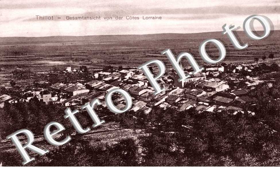 Gesamtansicht von der Cotes Lorraine
