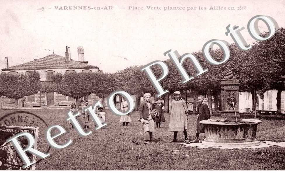 place verte plantee par les allies en 1816