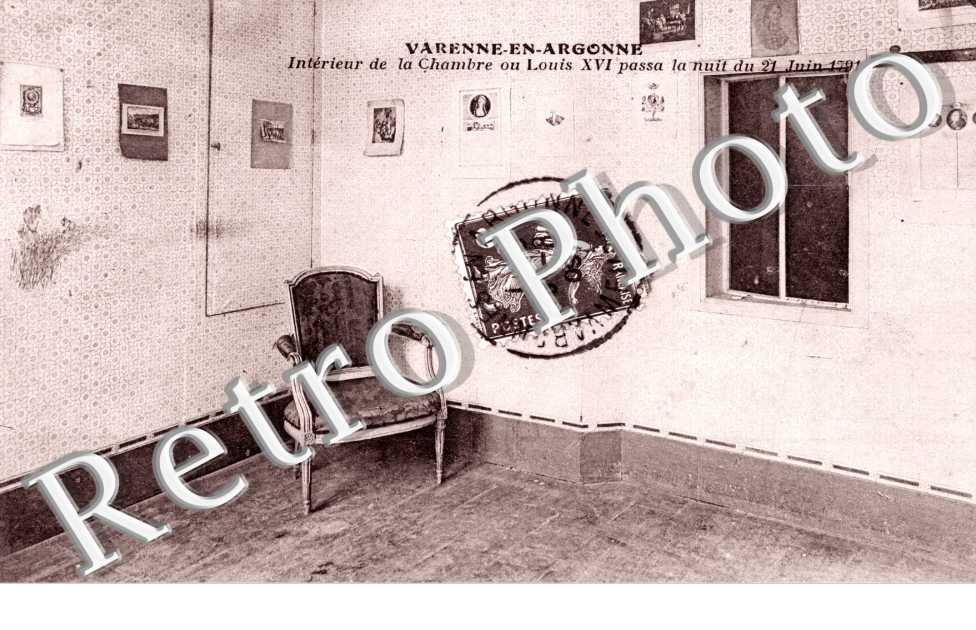 Interieur de la chambre ou Louis XVI passa la nuit du 21 juin 1791
