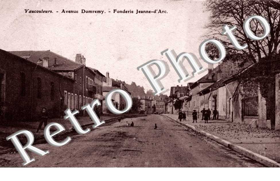 avenue Domremy, fonderie Jeanne d'Arc