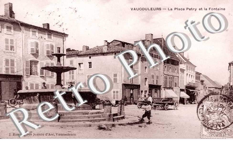 place Pitry et la fontaine