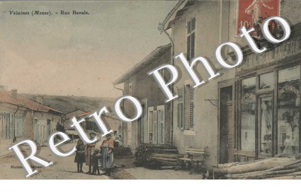 rue Banale  (couleur) (belle carte)