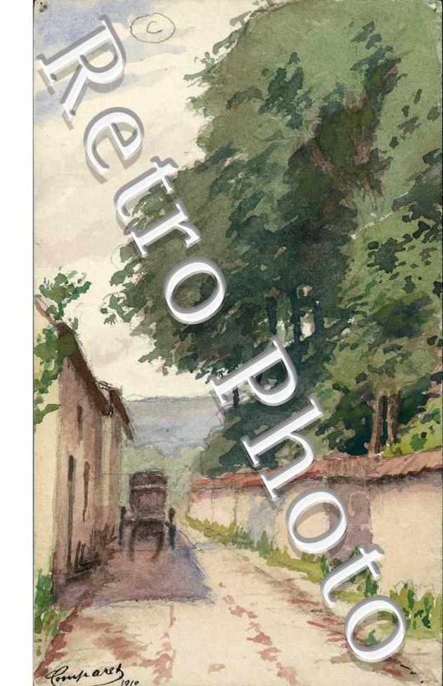 ( une ruelle )