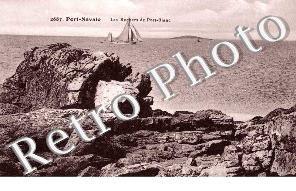 PORT NAVALO -  Les rochers de Port Blanc