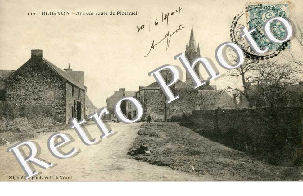 Arrivee Route de Ploërmel