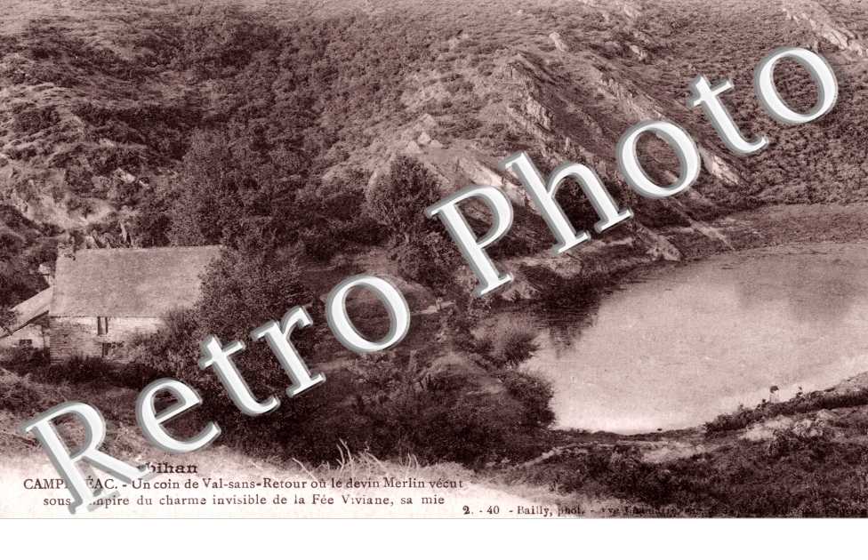 Un coin de Val-sans-Retour ou le devin Merlin vecut