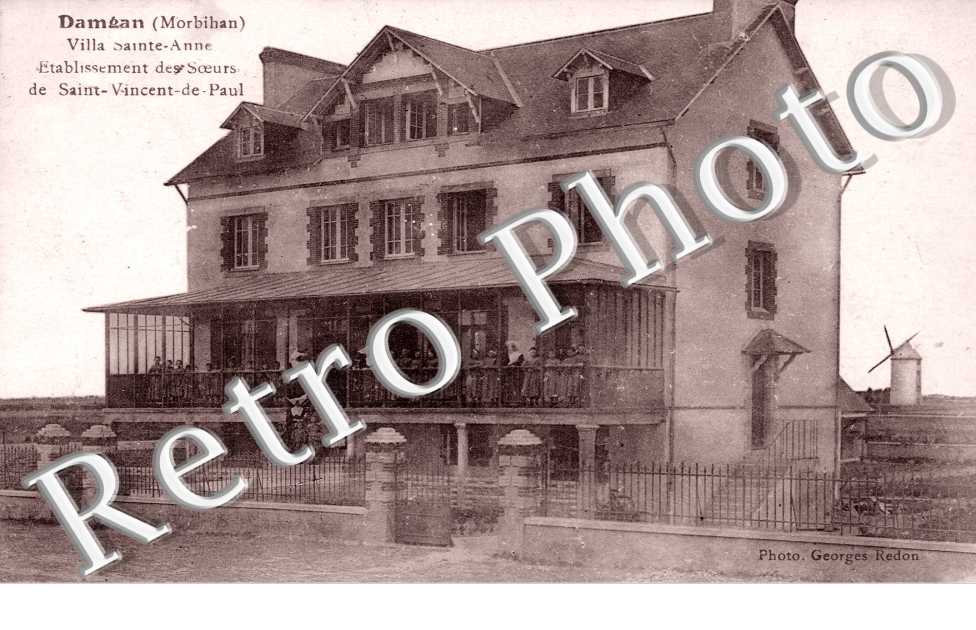 Villa Sainte Anne, Etablissement des Soeurs de Saint Vincent de Paul