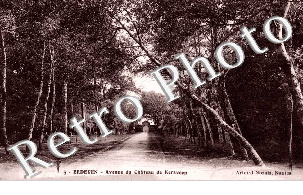 Avenue du chateau de Keraveon